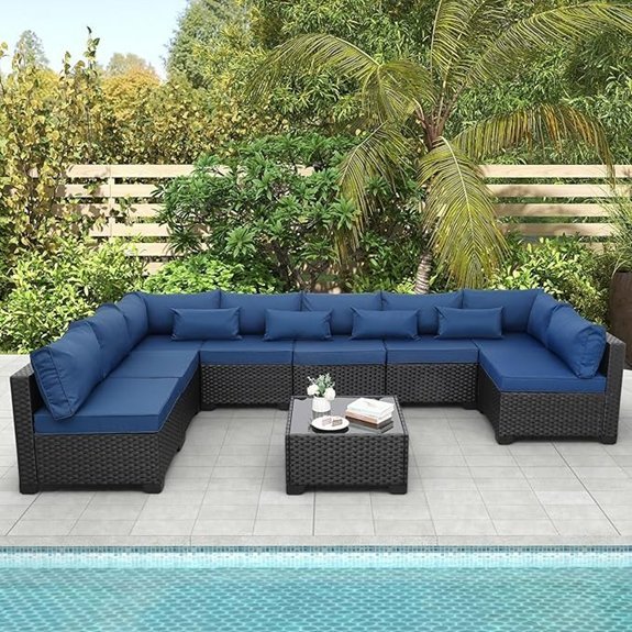 rattaner navy blue set