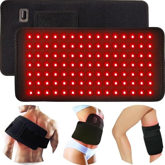 red light therapy pad corded