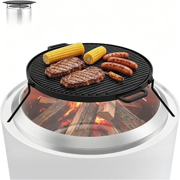 reversible cast iron griddle