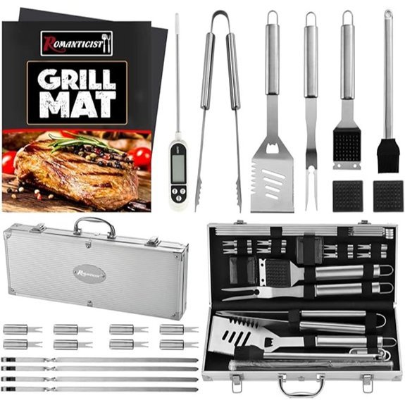 romanticist 23 piece grill set