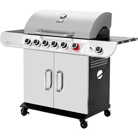 royal gourmet 6 burner grill sg6002r