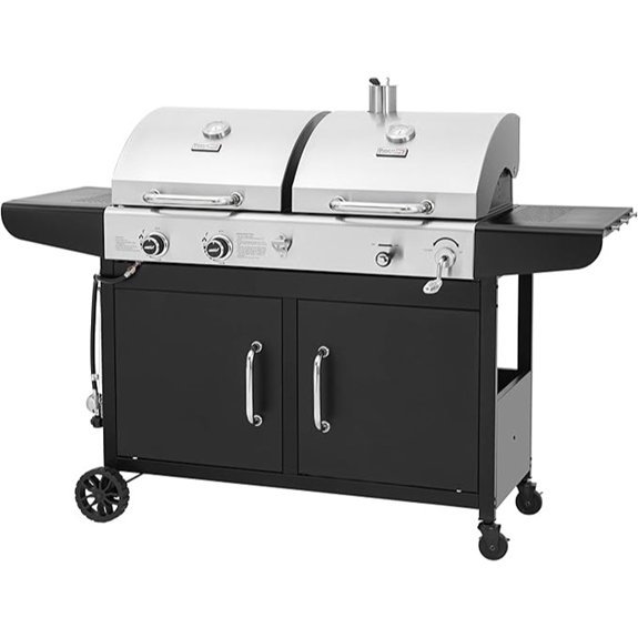 royal gourmet grill combo showcase