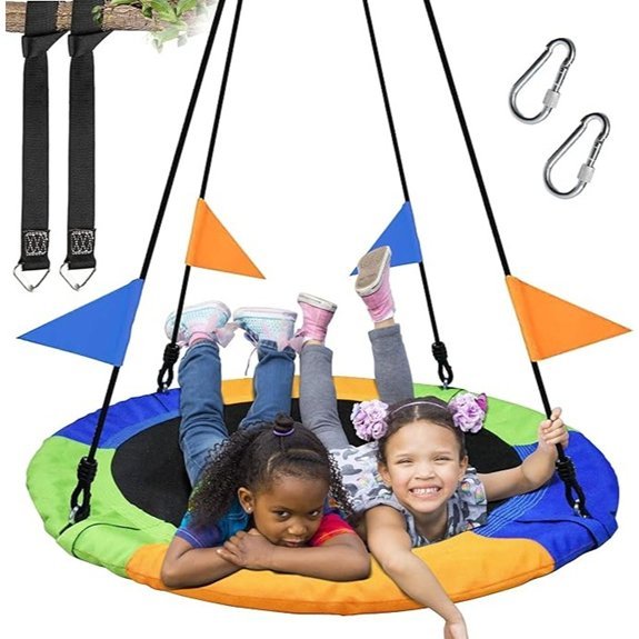 saucer tree swing capacity