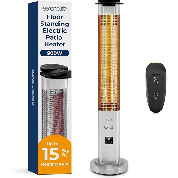 serenelife 900w outdoor heater