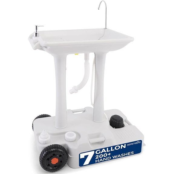 serenelife portable hand washing station
