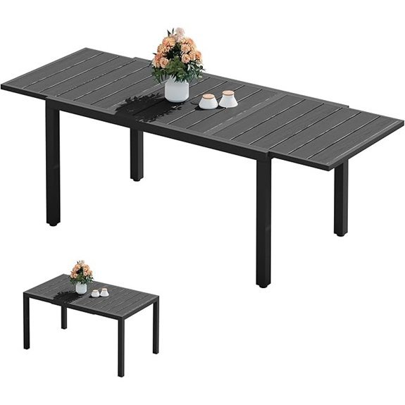serwall outdoor expandable table
