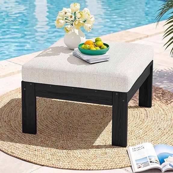 serwall outdoor ottoman cushions