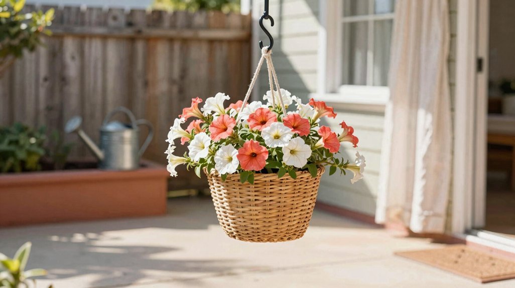 seven best hanging baskets for full sun