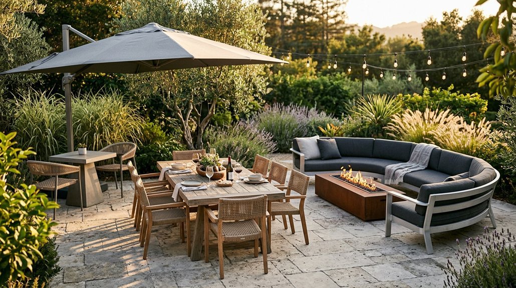seven outdoor patio sets highlighted for 2026