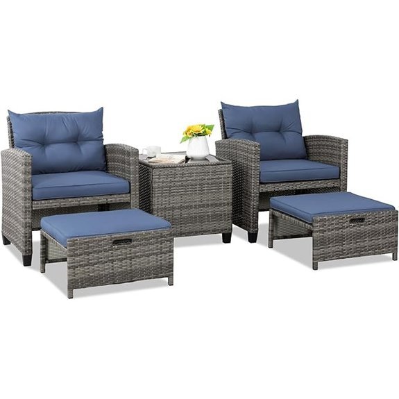 shintenchi navy wicker set