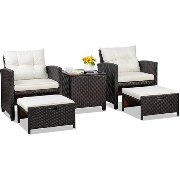 shintenchi wicker patio set