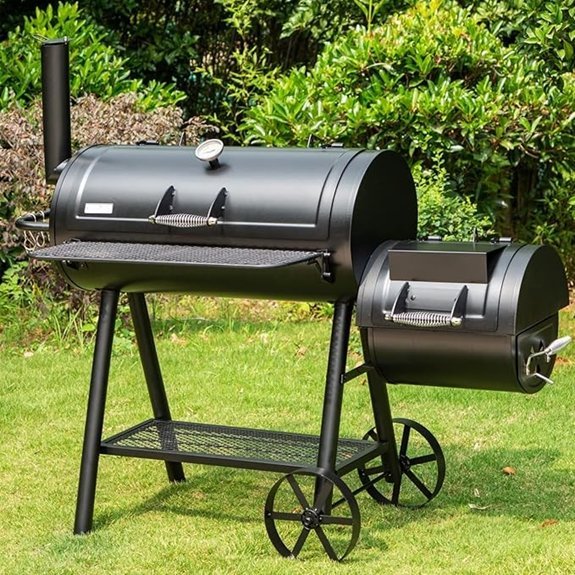 sophia william charcoal smoker grill