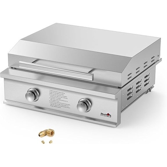 stanbroil 28 inch gas griddle