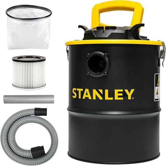 stanley 4 gallon ash vacuum