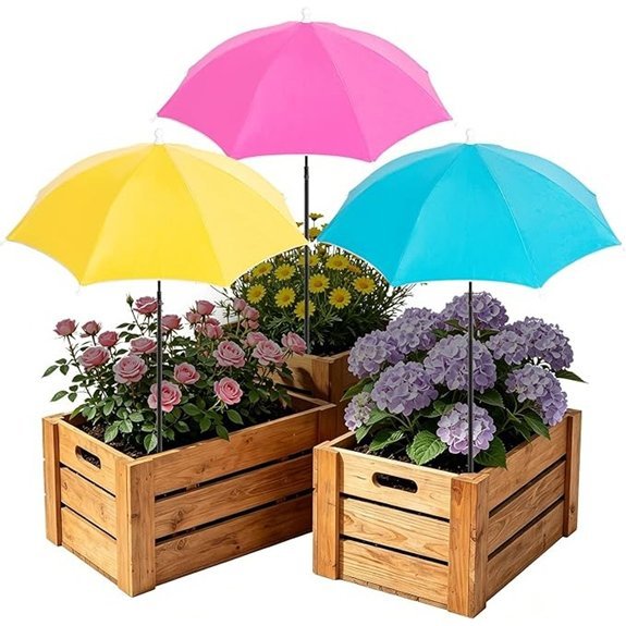 sturdy plant shade umbrella