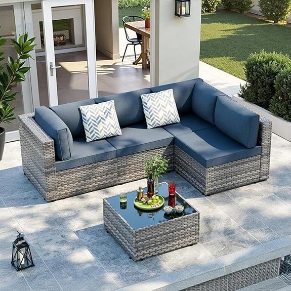 sunlei rattan patio set