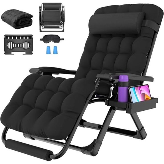 suteck oversized zero gravity chair