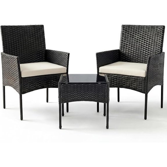 sweetcrispy 3 piece patio set
