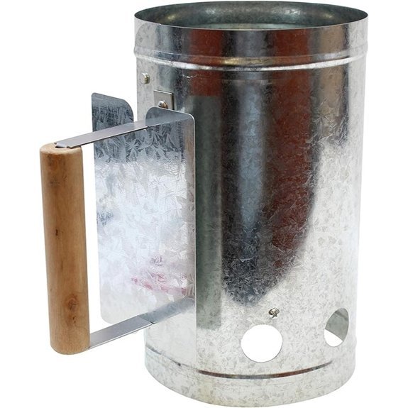 tablecraft bbqcc chimney dimensions gray