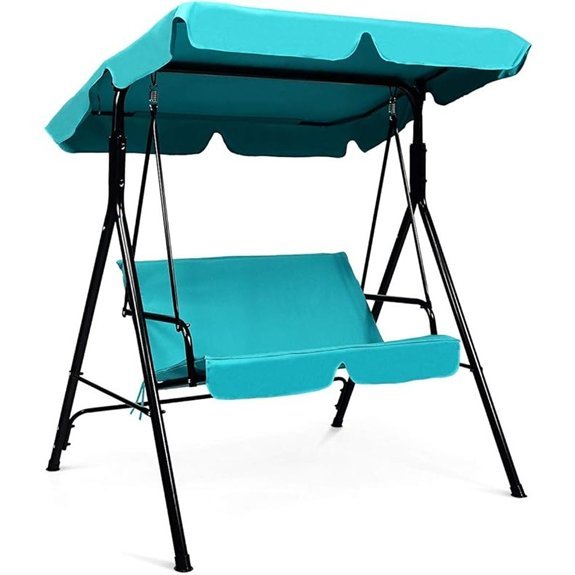 tangkula porch swing canopy