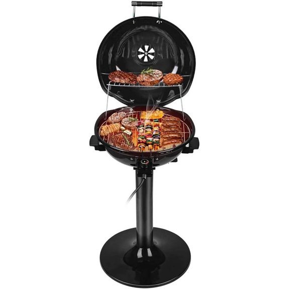 techwood 1600w indoor outdoor grill