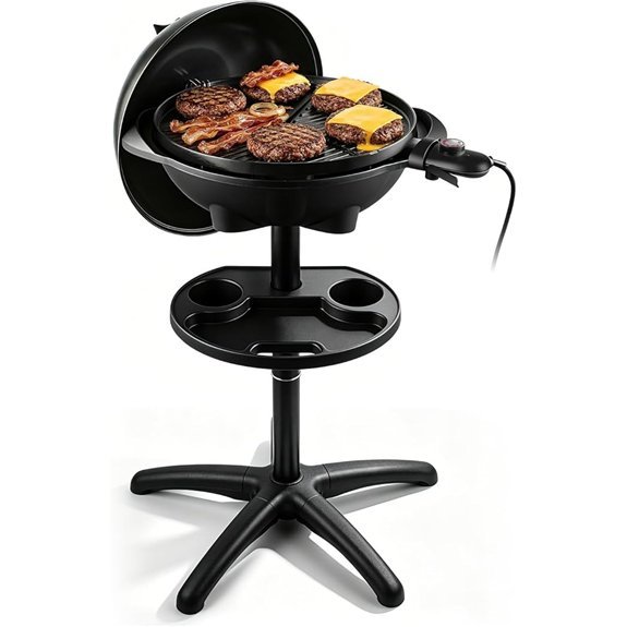 techwood 1750w portable grill
