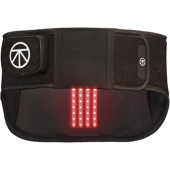 therabody thermback led back wrap