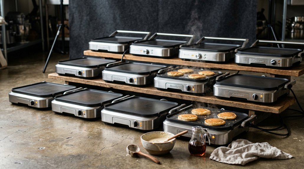 top electric pancake griddles 2026
