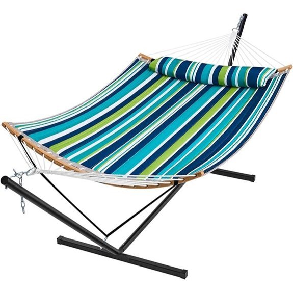 two person hammock with stand