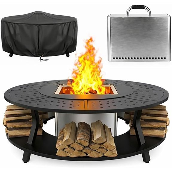 uniflasy smokeless fire pit