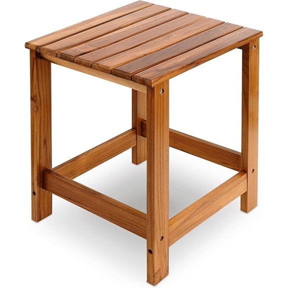utopian teak outdoor table