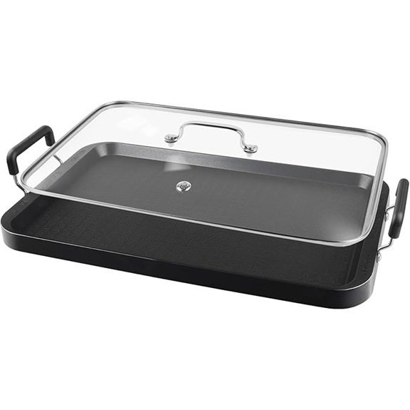 vayepro dual burner nonstick griddle