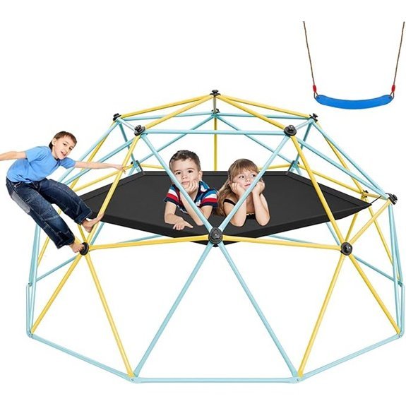vevor climbing dome with hammock