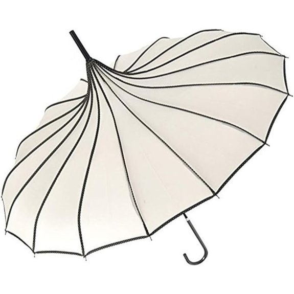 vivi sky ivory umbrella