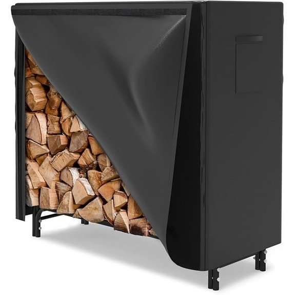 walmann 4ft firewood rack