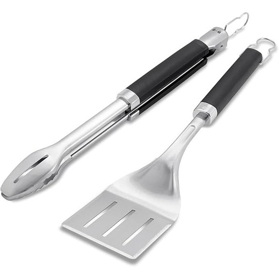 weber precision tongs spatula
