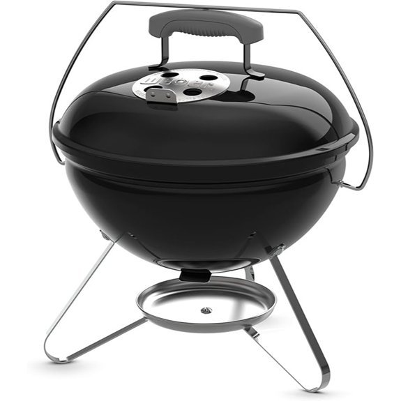 weber smokey joe 14 deck portable charcoal grill