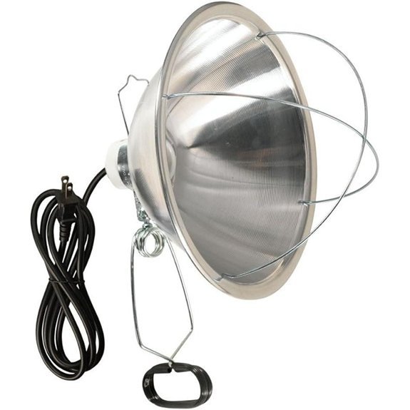 woods clamp lamp reflector