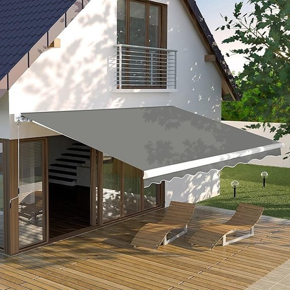 yardenaler 12x10 manual awning
