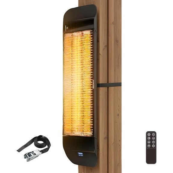 zebozap 1500w infrared heater